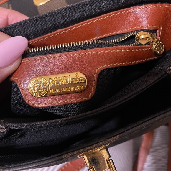 Fendi VINTAGE top handle bag - Picture 6 of 7